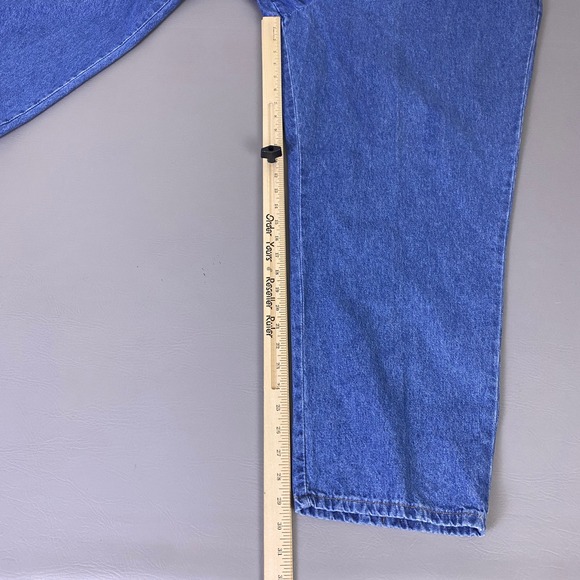 Chic Pull On Jeans Women's Plus Size 26W Elastic Waist  Blue Denim New w/ Flaw - Picture 8 of 13